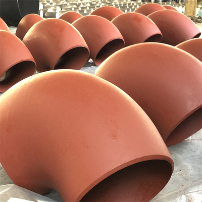 4 इंच 30 डिग्री बट वेल्ड पाइप कोहनी ASME B16.28 ASTM A815 डुप्लेक्स 2507 WPS32750
