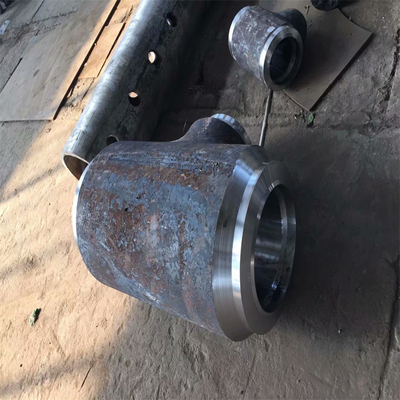 पाइपलाइन उपकरण समान टी एएसटीएम ए 234 डब्ल्यूपीबी बट वेल्ड कम करने वाली टी अनुकूलित