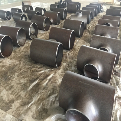 Dn150 एल्बो टी रेड्यूसर BW ASTM A234 टी ANSI B16.9 CS Sch40