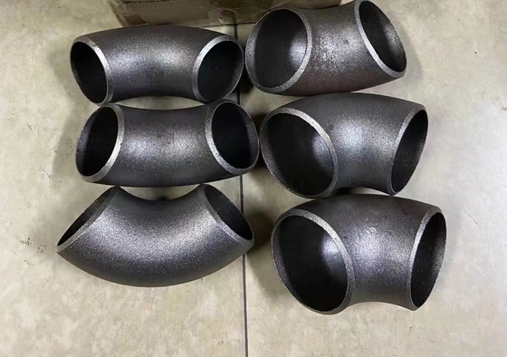 90 डिग्री रेत नष्ट कार्बन स्टील कोहनी Wp304 304l 347h 310s 321 पाइप फिटिंग