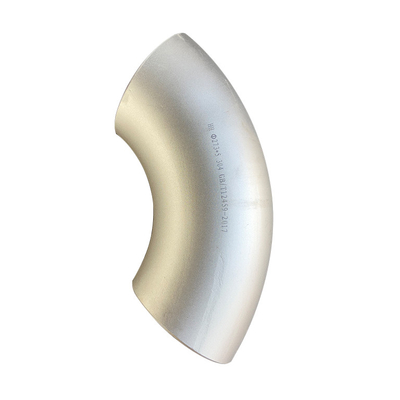 90 डिग्री निर्बाध स्टेनलेस स्टील कोहनी बट वेल्ड 1/2 इंच समान ASME B16.9 JIS