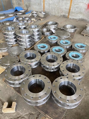 Pn16 Pn6 स्टील प्लेट Flanges BS4504 कार्बन स्टील लैप ज्वाइंट निकला हुआ किनारा