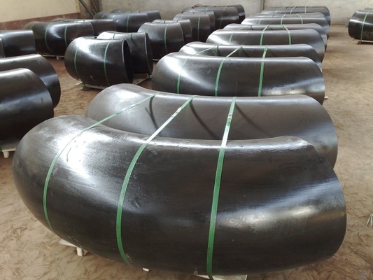316L 304 45 90 30 डिग्री ब्लैक पाइप एल्बो बट वेल्ड सीमलेस कार्बन स्टील