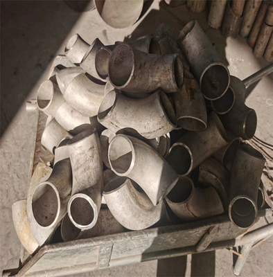 एचएल पॉलिश 12 इंच 90 डिग्री कोहनी एसएस 304 316 एल स्टेनलेस स्टील 304 एल पाइप फिटिंग