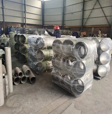 Asme B16.9 कार्बन स्टील पाइप कोहनी 90 डिग्री 45 डिग्री A234 Wpb फिटिंग