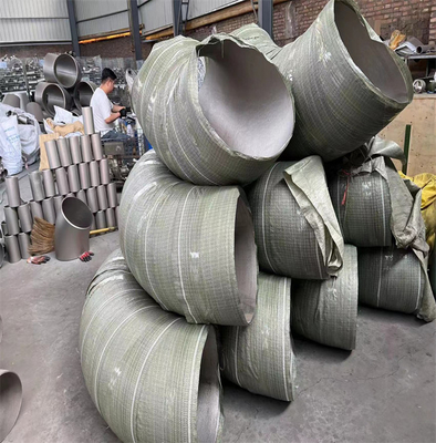 316L 180 डिग्री लंबी त्रिज्या कोहनी 90 डिग्री पाइप फिटिंग पेशेवर