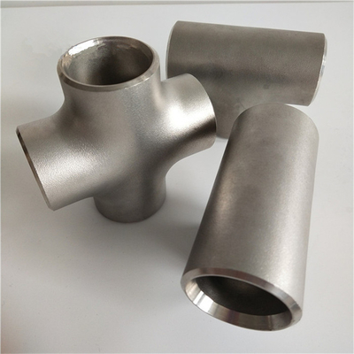 समान 2 इंच स्टेनलेस स्टील टी बट वेल्ड ASME B16.9 DN15 क्रॉस