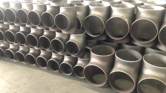 डीआईएन 2391 क्लास 1500 टी कार्बन स्टील स्ट्रेट टी फिटिंग एएसटीएम ए53 ए234 जीआर। डब्ल्यूपीबी निर्बाध