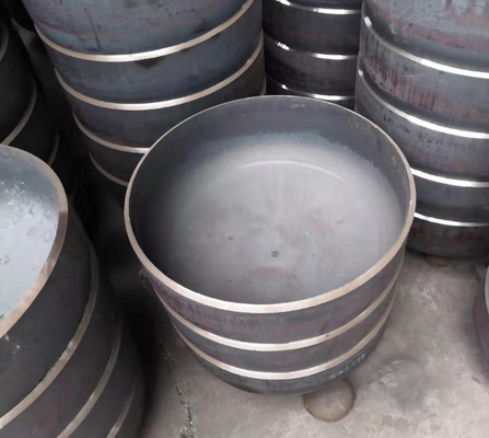 दबाव पोत स्टील पाइप एंड कैप्स 48 &quot;धातु