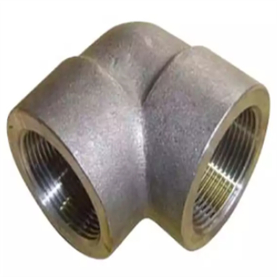Asme B16.11 Astm A105 जाली कार्बन स्टील कोहनी 3000lb महिला पिरोया: