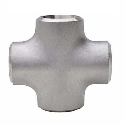 ASME B16.9 कार्बन स्टील पाइप फिटिंग A234WPB सीमलेस पाइप क्रॉस फिटिंग