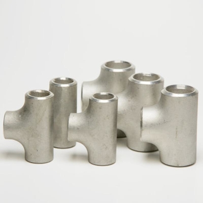 ASME B16.9 WP304L / 316L स्टेनलेस स्टील समान टी स्टेनलेस स्टील पाइप फिटिंग