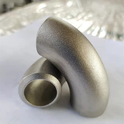 Sch40 कार्बन स्टील 90 डिग्री एल्बो ASME B16.9 ASTM A234 Wpb